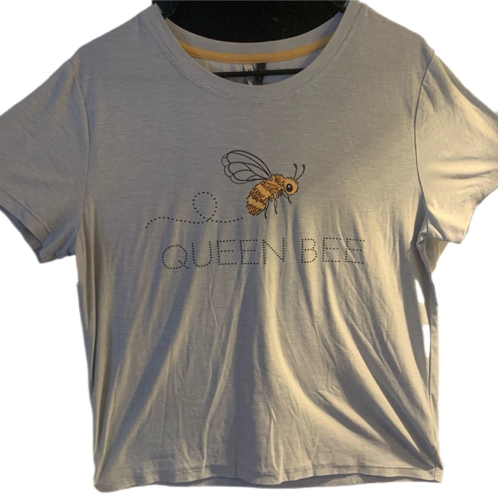 Pre Owned Women’s Jaclyn Intimates Queen Bee Sleep Lounge Shirt Sz Med Comfort - Picture 5 of 11